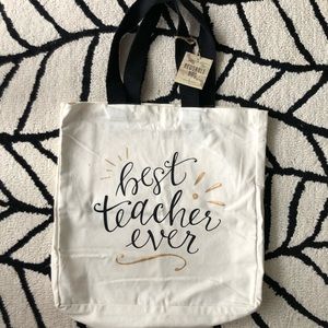 Teacher tote bag Best Teacher Ever